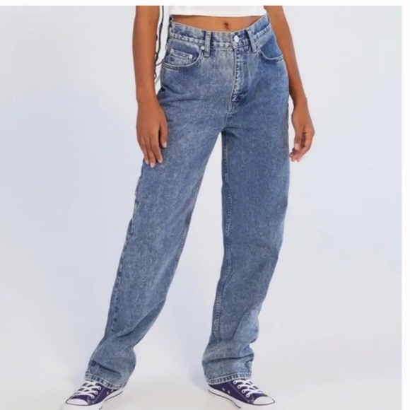Urban Outfitters Denim - 𝅺Urban Outfitters BDG High-Rise Baggy acid wash 90s jeans
